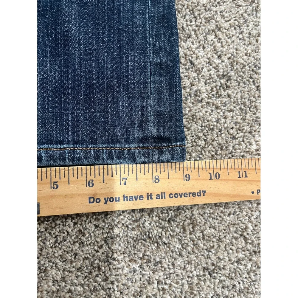 Lucky Brand 361 Vintage Straight Jeans Mens 34x32 Dark Wash Denim Blue